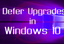 How to Defer Upgrades in Windows 10 Easily